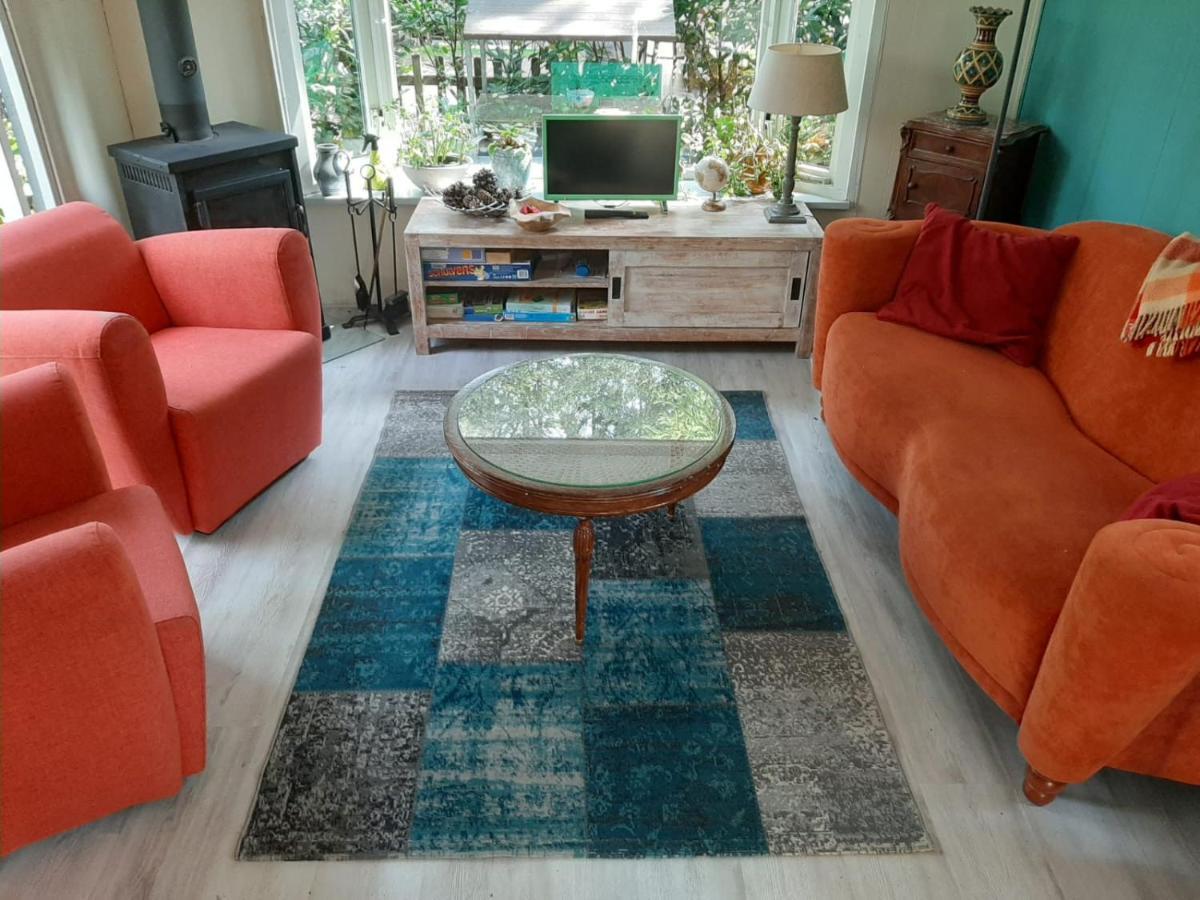 Boshuis Turquoise / Smaakvol Genieten Op De Veluwe Hoenderloo Exteriér fotografie
