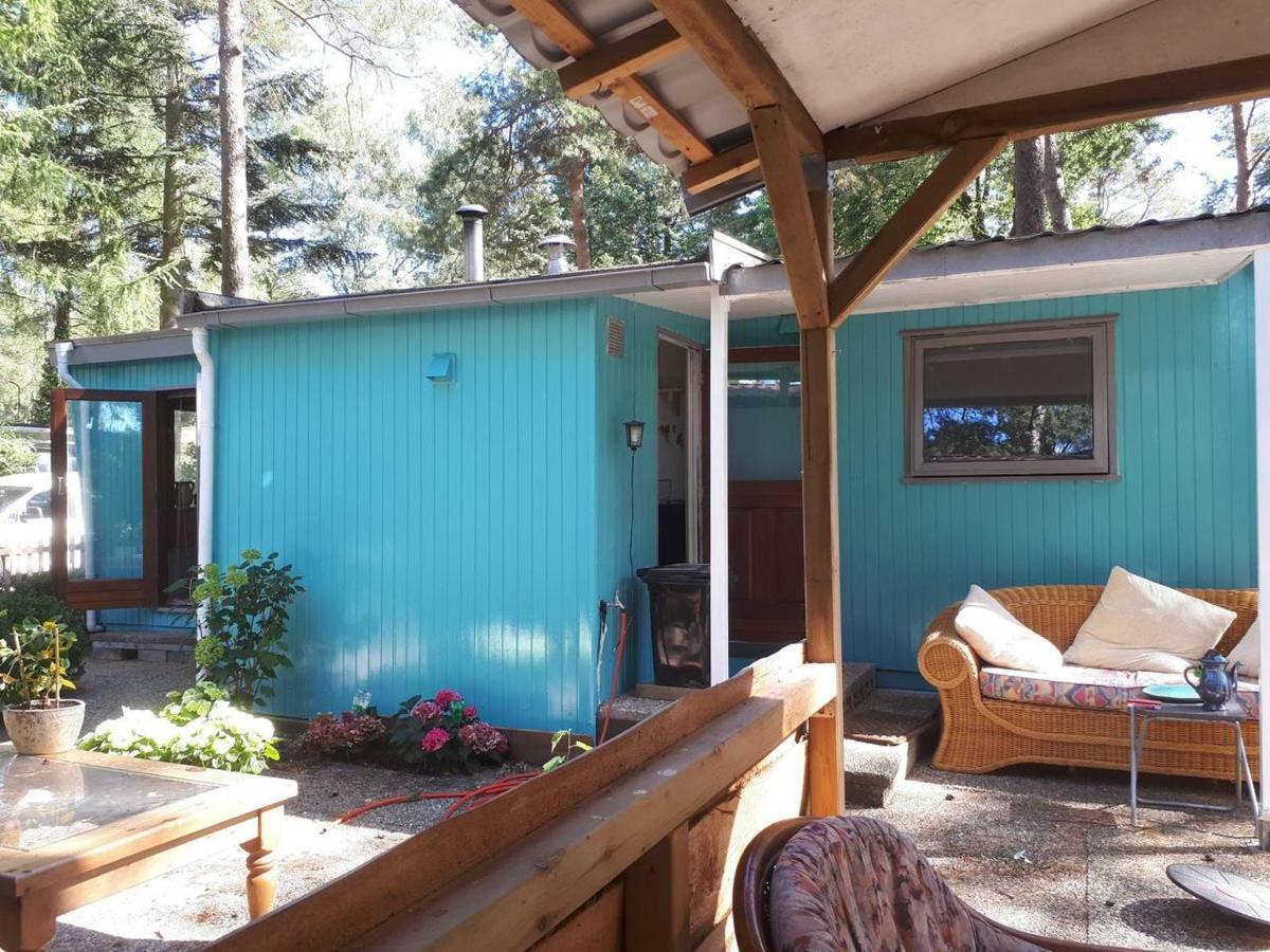 Boshuis Turquoise / Smaakvol Genieten Op De Veluwe Hoenderloo Exteriér fotografie